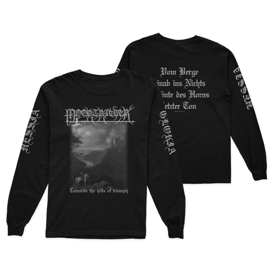 Image of Moortrieder (Ger) | Longsleeve "Towards the hills of triumph" | PRE-ORDER