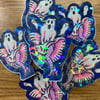 Ghostie Holographic Sticker