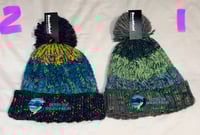 Beanie with embroidered logo