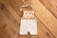 Cream/Tan Romper 6-12m