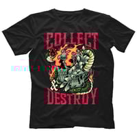 Image 1 of Collect & Destroy Snakes & Skull Shirt — Available Now! Follow Link to Apparel Shop