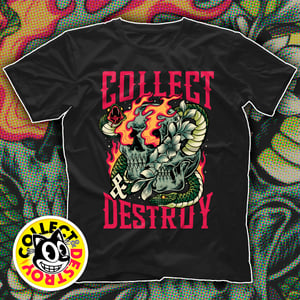 Collect & Destroy Snakes & Skull Shirt — Available Now! Follow Link to Apparel Shop