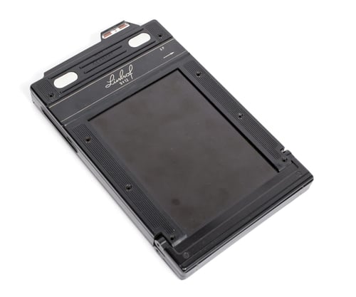 Image of Linhof 4X5 OR 9x12 plate holder (wet dry plate tin type collodion )