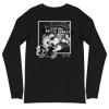 Bird Brain Battle Donkey Black Unisex Long Sleeve 