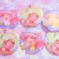 Image 1 of custom button commissions!