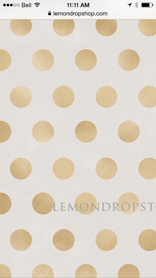 Image of Gold Dots Polypaper 5x6 Polypaper