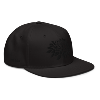 Image 1 of Black Dahlia Snapback Hat