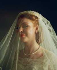 Image 5 of 1950s Tiara & Veil  