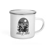 Bike N Bird Retro Enamel Coffee Mug