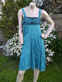 Image 2 of Blue Summer dress size 8-12 