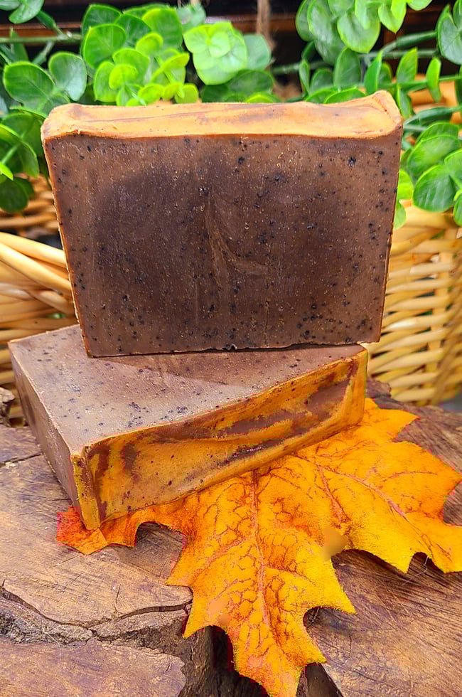Pumpkin Spice Coffee Handmade Cold Process Soap