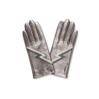 Image 1 of Metallic Ziggy Leather Gloves