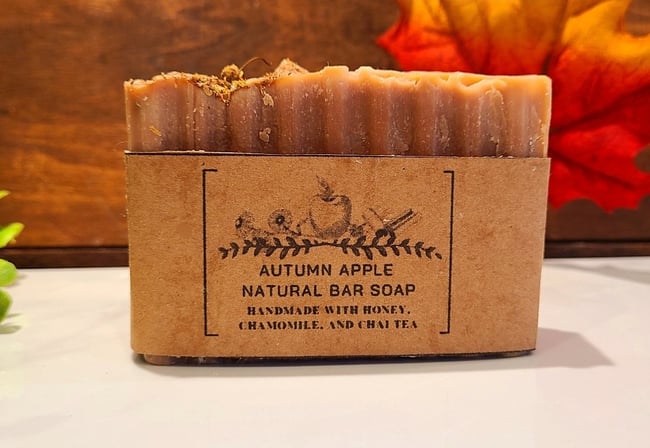 Autumn Apple Handmade Cold Process Soap