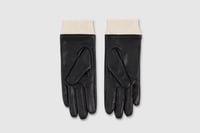 Image 4 of Studded Lightning Leather Gloves