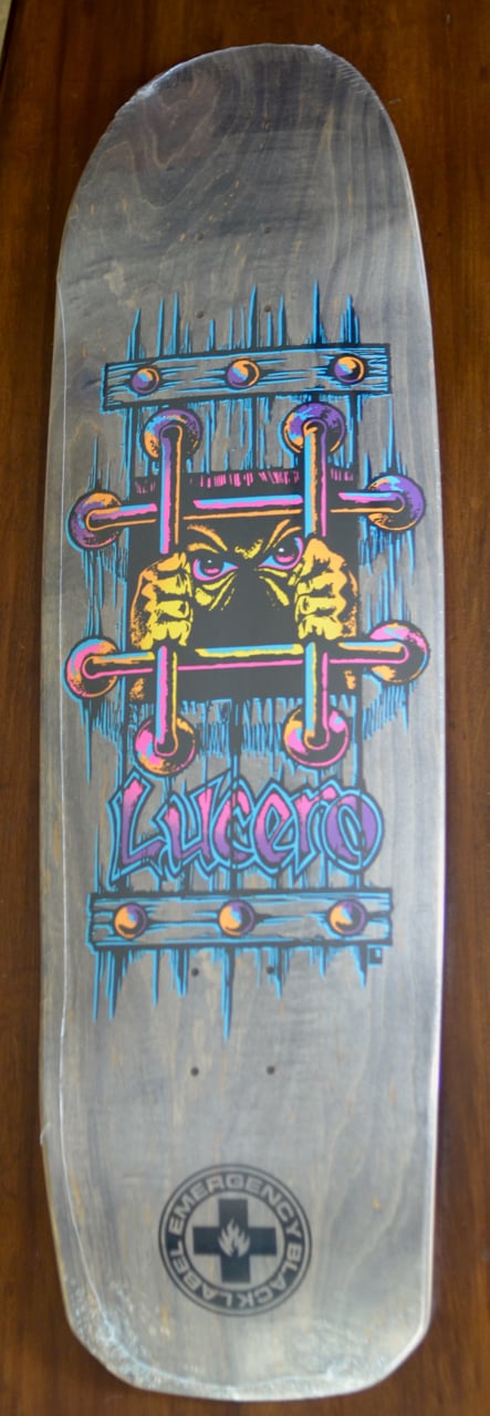 BLACK LABEL JOHN LUCERO　DECK Black Label John Lucero Bars X2 REISSUE Deck 8.88