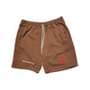 Natural French terry shorts. 