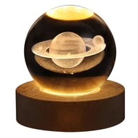Crystal Ball Night Light Lamp 