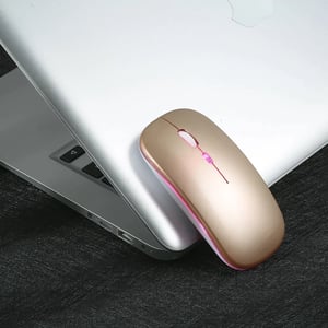 Image of Wireless Adjustable DPI Breathing LED Slim Mouse Luxe Series