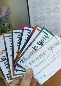 Image 4 of Custom Thank You Cards