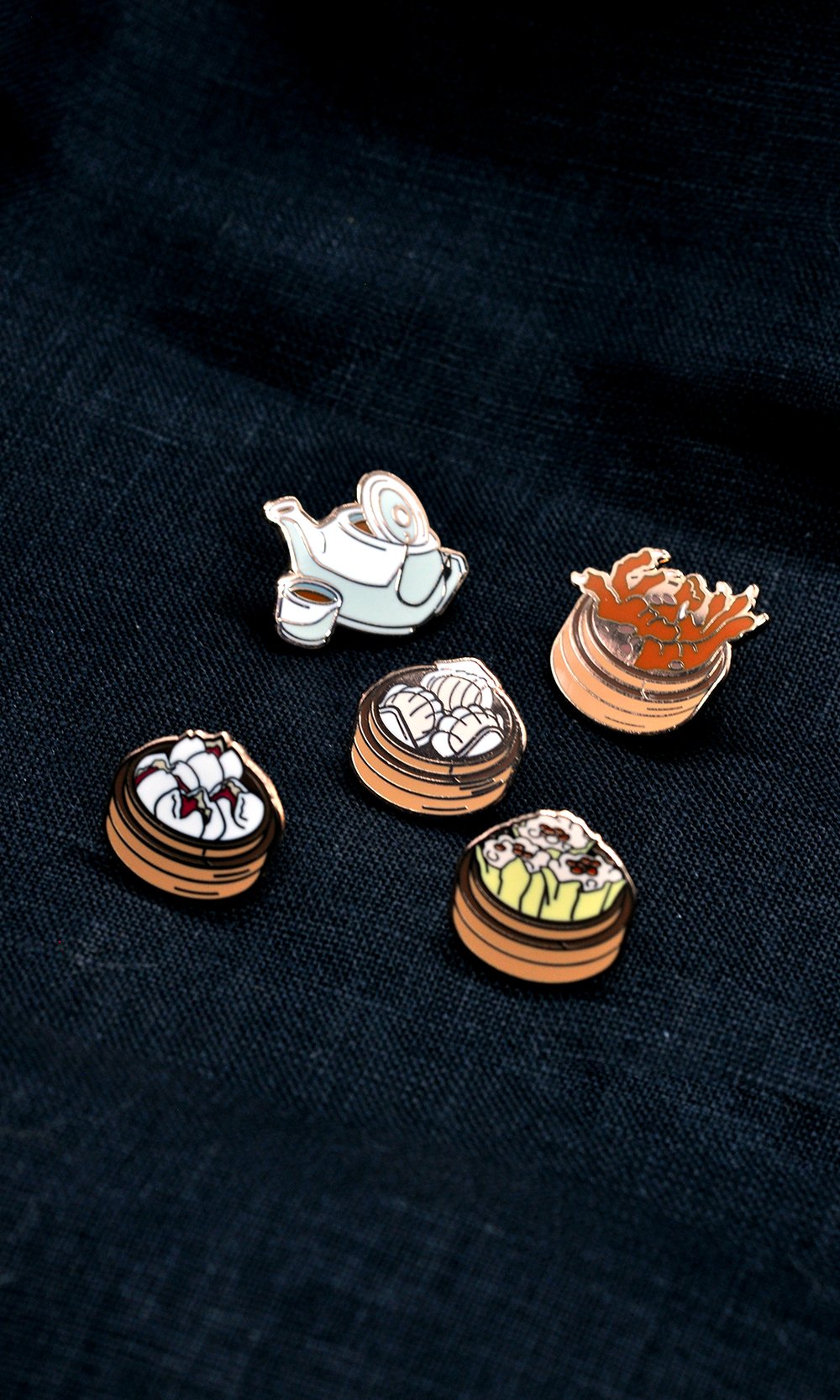 BBQ Pork Bun (Chasiu Bao) | Enamel Pin