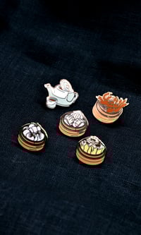 Image 2 of Iron Goddess (Tea) | Enamel Pin