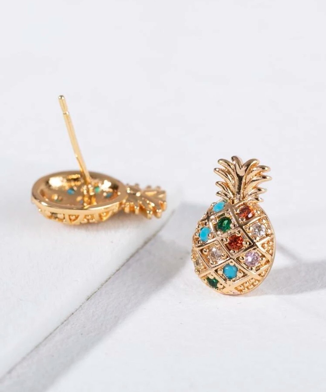 Image of Colorful Rhinestones Pineapple 
