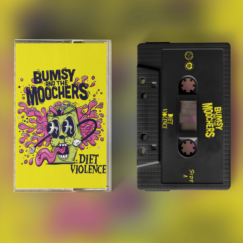 Bumsy and the Moochers - Diet Violence (tape + CD bundle)