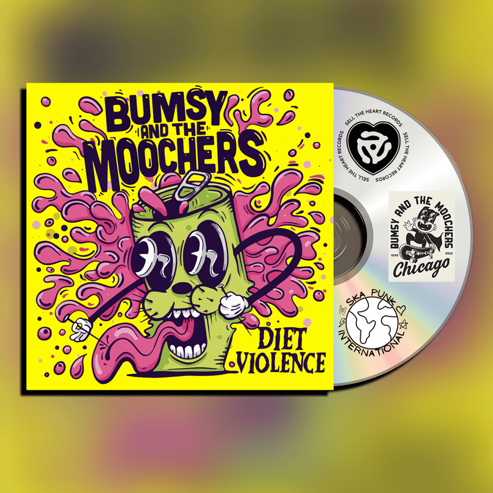 Bumsy and the Moochers - Diet Violence (tape + CD bundle)