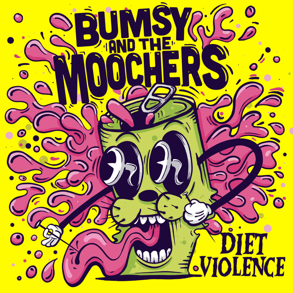 Bumsy and the Moochers - Diet Violence (tape + CD bundle)