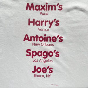 Image of Joe's Restaurant T-Shirt