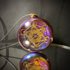 Orgonite Black Tourmaline Metatron’s Cube Pendant 