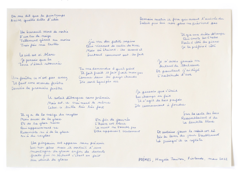 Poster Haydée Touitou