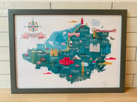 Image 3 of Map of Somerset