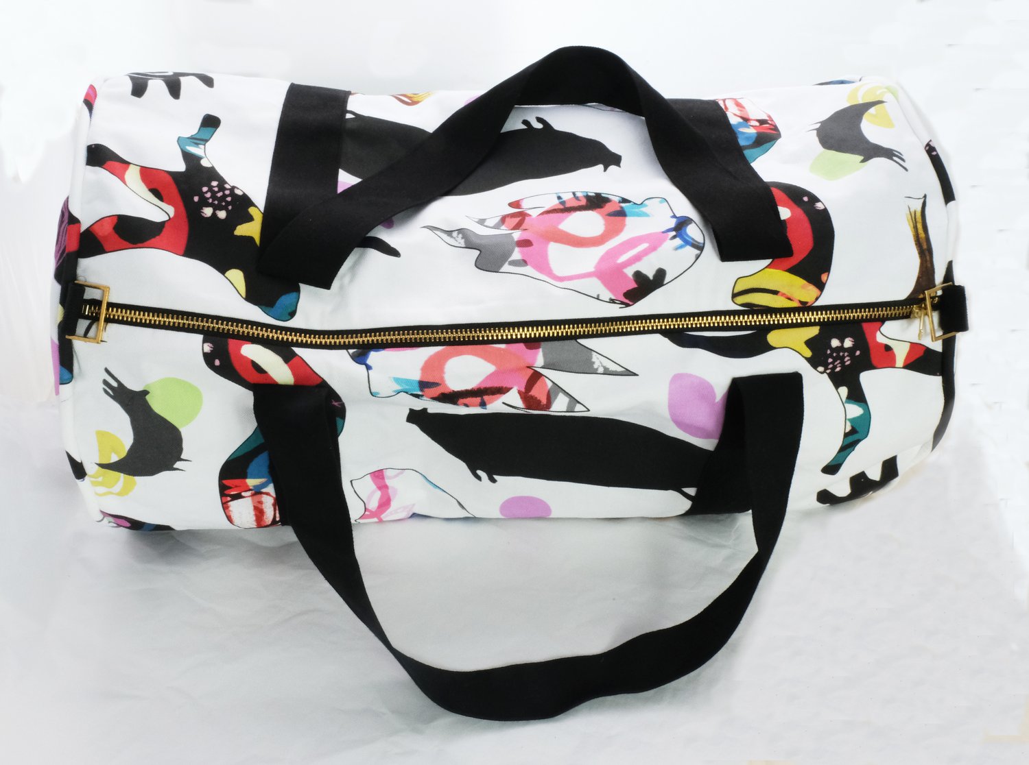 Image of New Cotton Canvas 'Summer Exhibition' Duffle Hold all Bag.