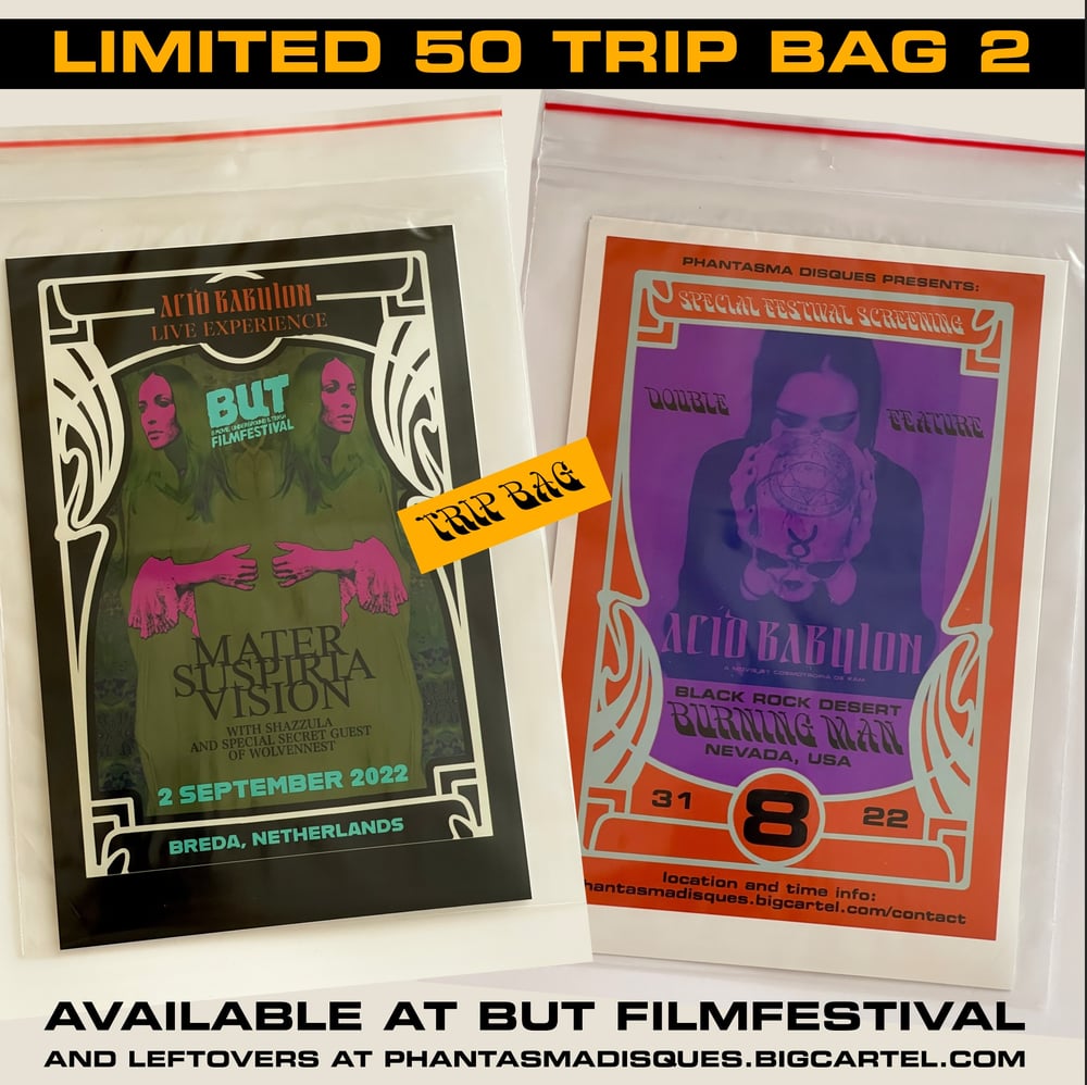 Image of TRIP BAG 2  (BUT FILMFESTIVAL EXCLUSIVE) Mater Suspiria Vision 2-DVD