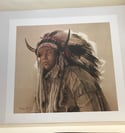 James Bama - An Assiniboin Sioux - Limited Edition Art print