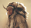 James Bama - An Assiniboin Sioux - Limited Edition Art print