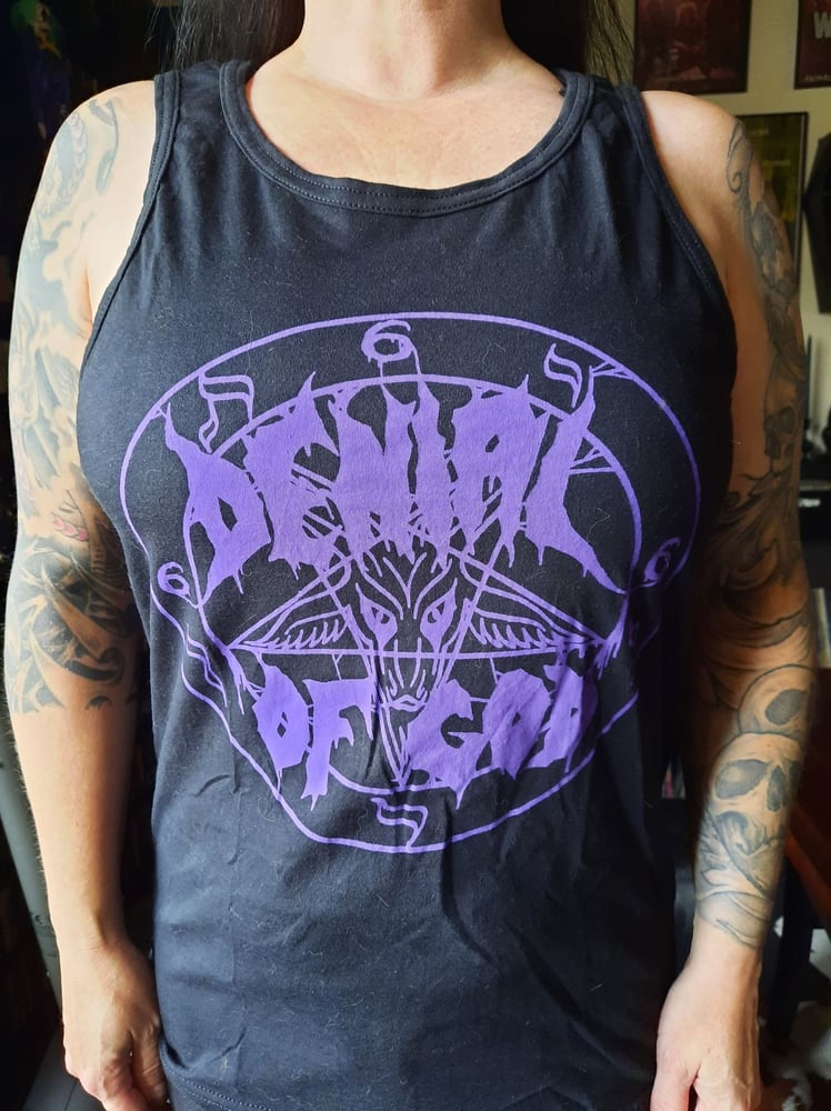 Image of "Purple Logo" tank top 