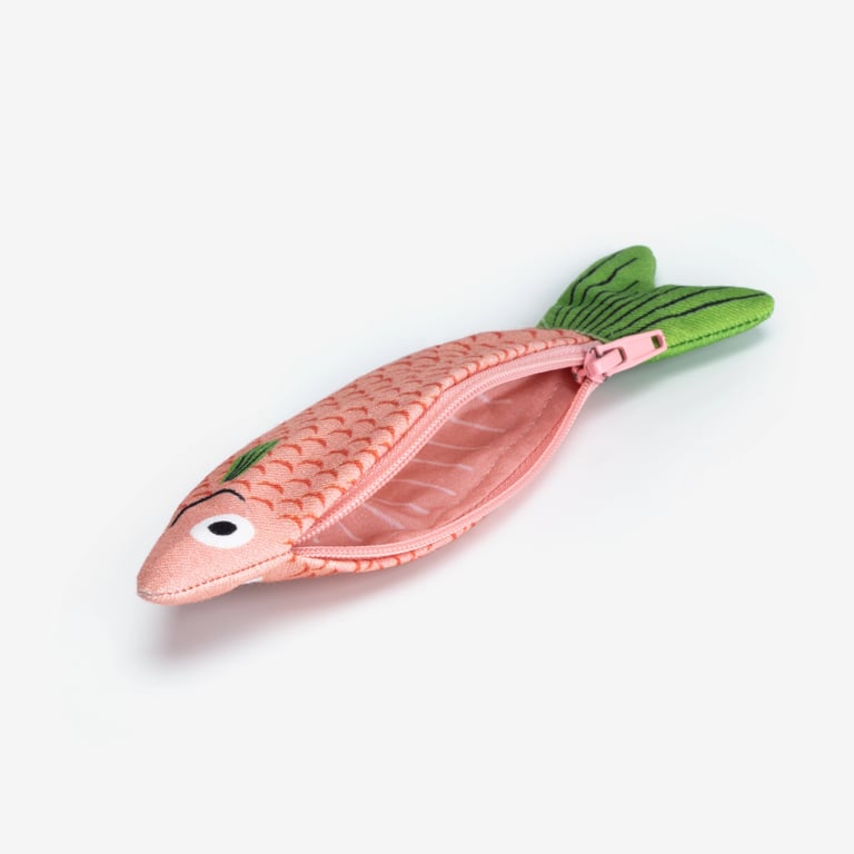 PORTE-MONNAIE POISSON CARDINAL (DEUX COULEURS), DON FISHER Image 3