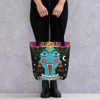 Image 1 of Kali Ma All Over Print Tote