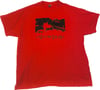 burning car tee