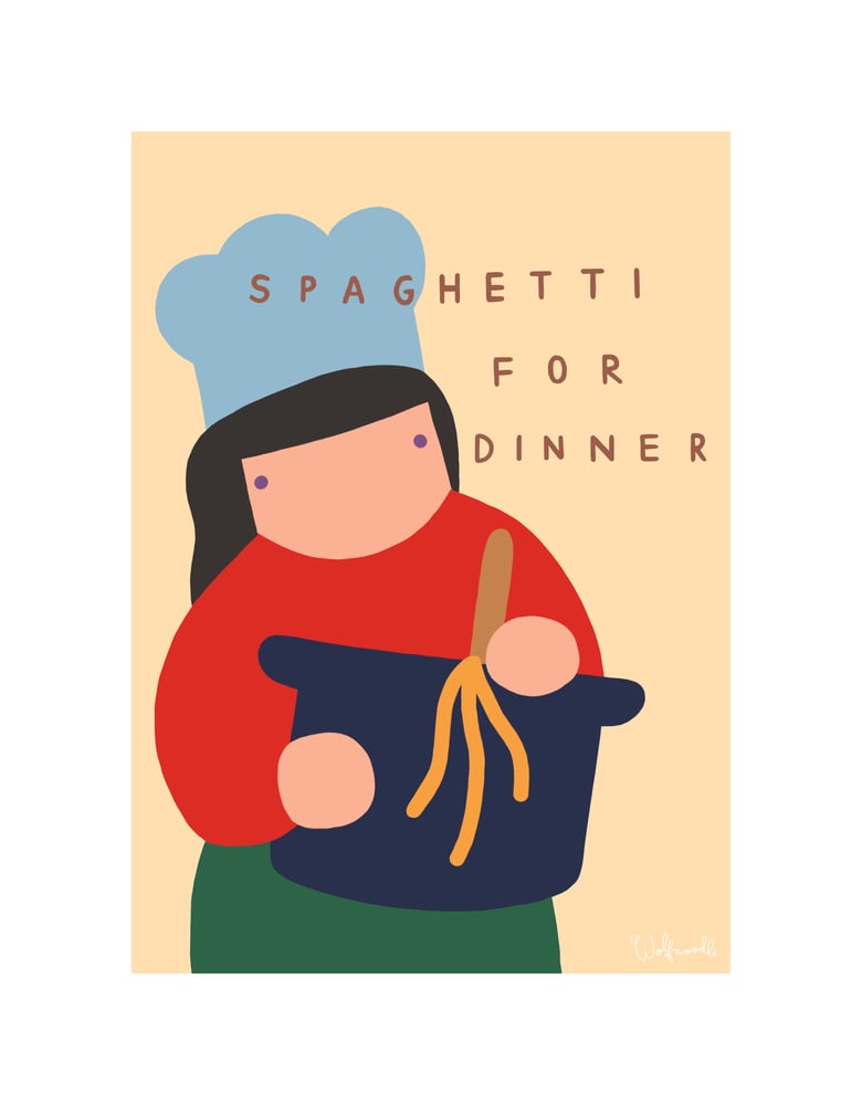 Image of SPAGHETTI FOR DINNER