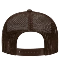 Image 2 of CJ MESH HESH TRUCKER CAP BROWN/TAN 
