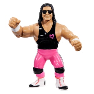 WWE Retro Figures Bret “The Hitman” Hart 4.5" Action Figure