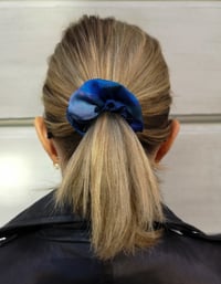 Image 2 of Blue Reflections scrunchie 5