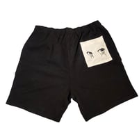 Image 4 of Embroidered 2-tone Shorts