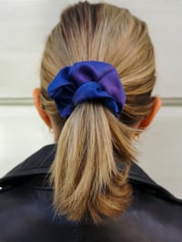 Image 2 of Blue Reflections scrunchie 8