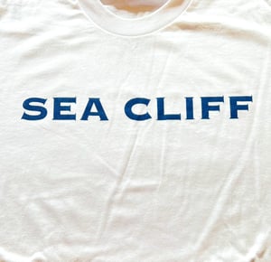 Image of Sea Cliff Copperplate Long Sleeve Tee