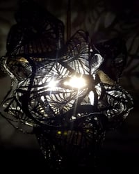 Image 3 of PRINTED LIGHT DESIGN GOLD