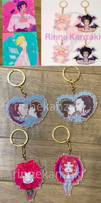 Image 1 of DEVILMAN CRYBABY Charms and Holo Prints